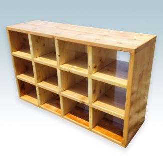 12 Section Book Storage
