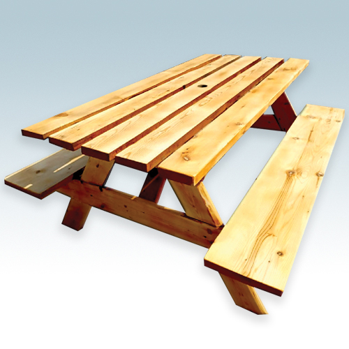 Folding Picnic Table (Slatted Top) - RENTAL