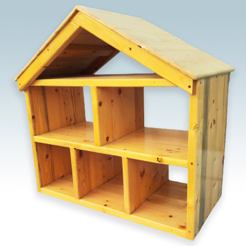 Wooden Dolls House / Storage Unit - Image 2