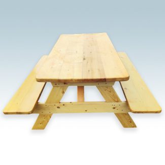 Standard Picnic Table (Solid Top)