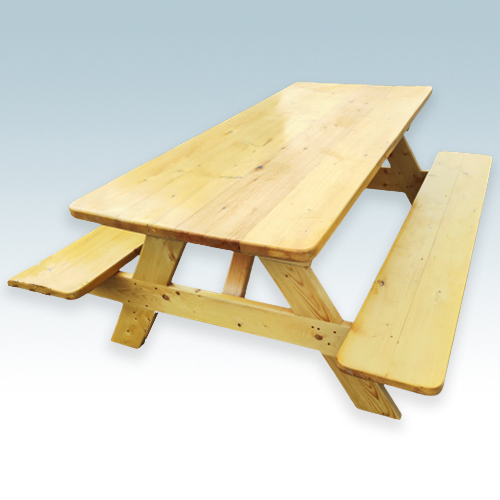 Standard Picnic Table (Solid Top)