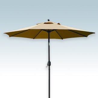 Umbrella (Various Colours, Adjustable) with Base