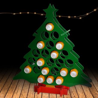 Christmas Tree Advent Calendar – 24 Cans